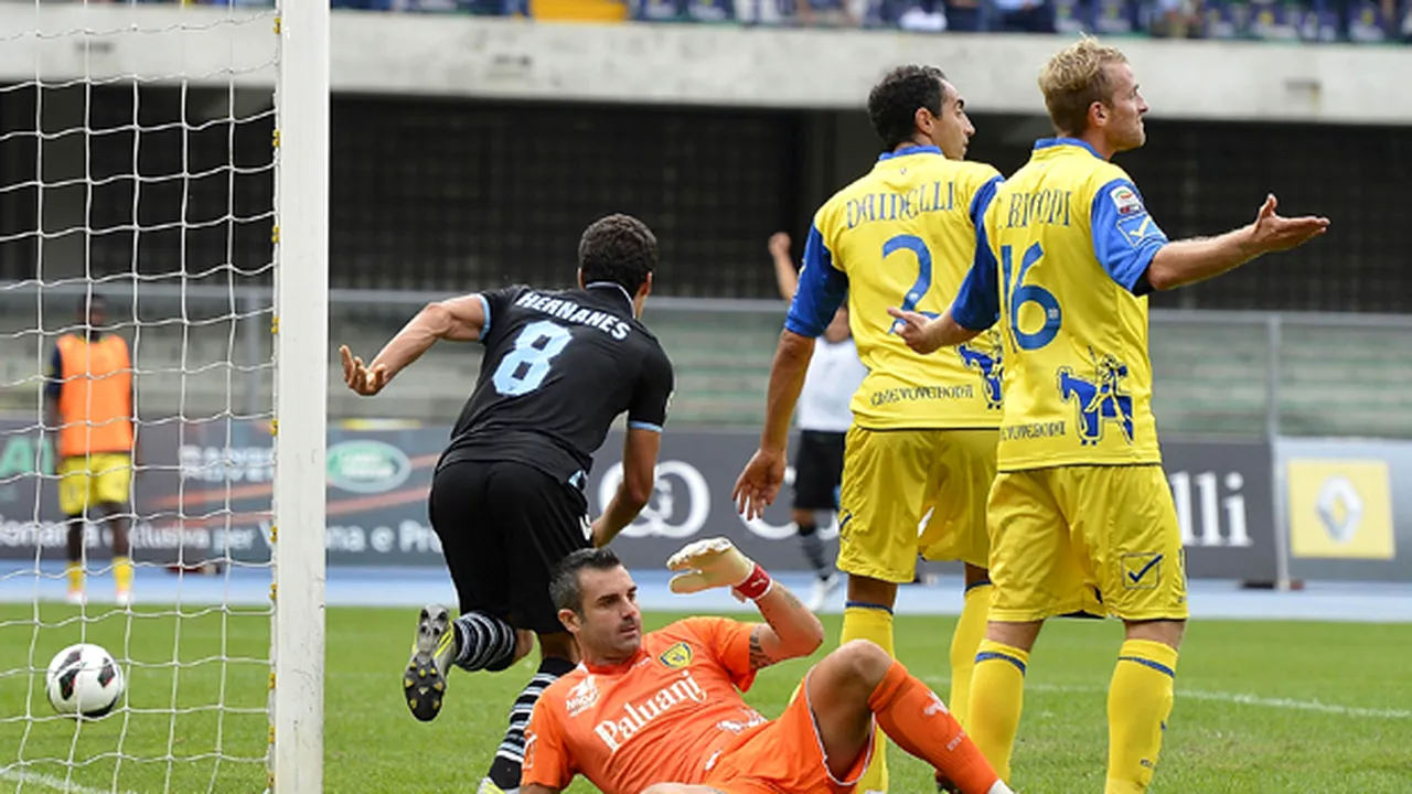 Stoian, învins de Lazio!** Mijlocașul român a intrat la Chievo, în locul fostului stelist Thereau