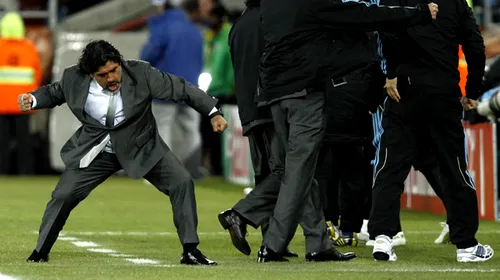 Maradona: „De acum încolo totul înseamnă victorie sau moarte”