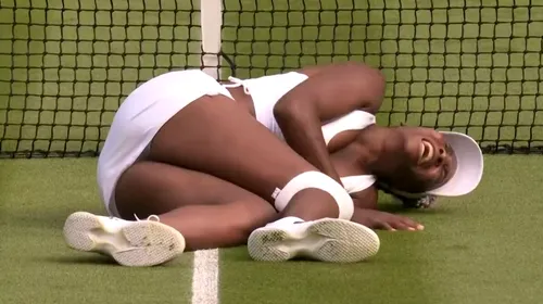 Momente horror la Wimbledon: Venus Williams s-a prăbușit pe teren și a început să urle de durere! Gestul făcut de adversara ei, Elina Svitolina | FOTO & VIDEO