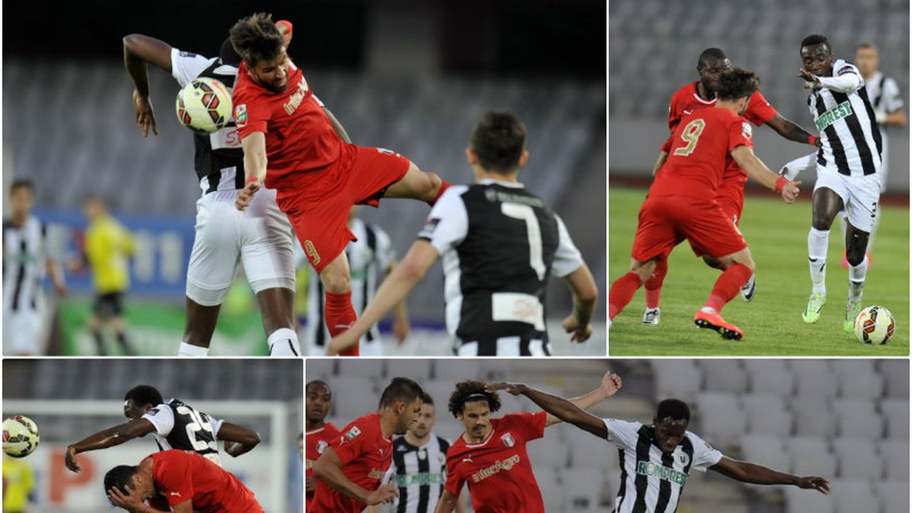 M"U"ribunzii. "U" Cluj se duce spre liga secundă, după 0-0 cu Astra, pe Cluj Arena. Morar a ratat ocaziile meciului, iar Veselovsky a ajuns la urgențe