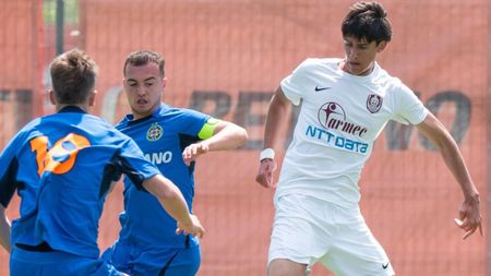 FCSB - CFR Cluj 9-3. Victorie incredibilă în Liga de Tineret, unde echipa lui Gigi Becali e lider