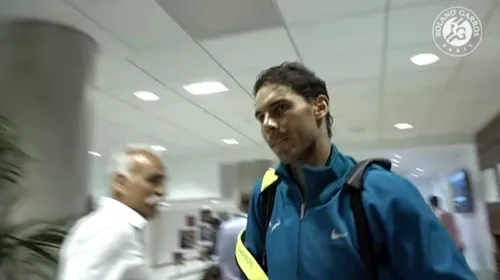 Cum a reacționat Rafael Nadal când era să îl accidenteze Irina Bara. Fază genială în vestiar la Roland Garros