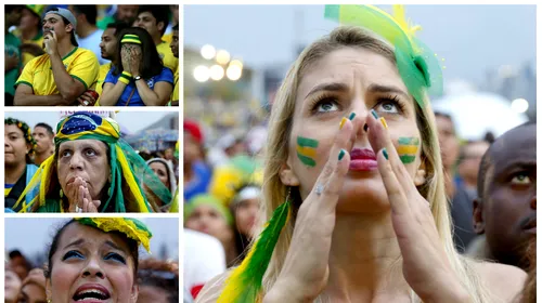 FOTO | Lacrimile neputinței! Brazilia plânge după dezastrul cu Germania