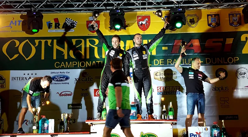 Simone Tempestini a câștigat Cotnari Rally Iași și a devenit pentru al doilea an consecutiv campion național