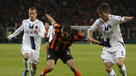 Șahtior, remiză albă cu Bruges