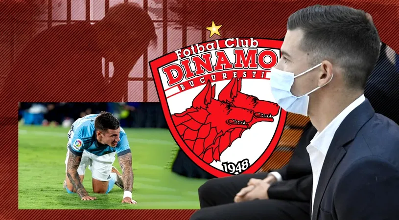 Dinamo ar putea face mega-transferul iernii în Superliga! Santi Mina, atacant de 28 de ani cu 84 de goluri pentru Celta și Valencia, propus „câinilor”: fotbalistul are o condamnare de 4 ani pentru abuz sexual și un recurs în așteptare! EXCLUSIV