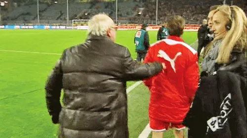 Moment halucinant în Germania!** Se pregătea să-și savureze bucuria în fața camerelor TV, dar lângă a venit antrenorul! FOTO Clipa care l-a lăsat interzis: ce s-a întâmplat