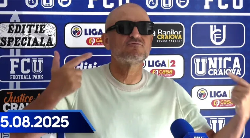 FCU Craiova va lua startul în Liga 3, susține Adrian Mititelu. Anunțul omului de afaceri despre continuarea activității clubului retrogradat din Liga 2