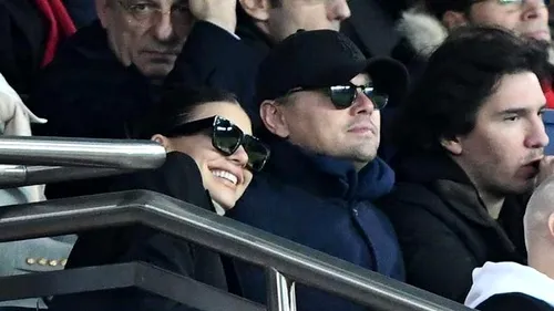 Ea este femeia care l-a cucerit pe Di Caprio. FOTO | Alături de cine a urmărit actorul partida PSG - Liverpool