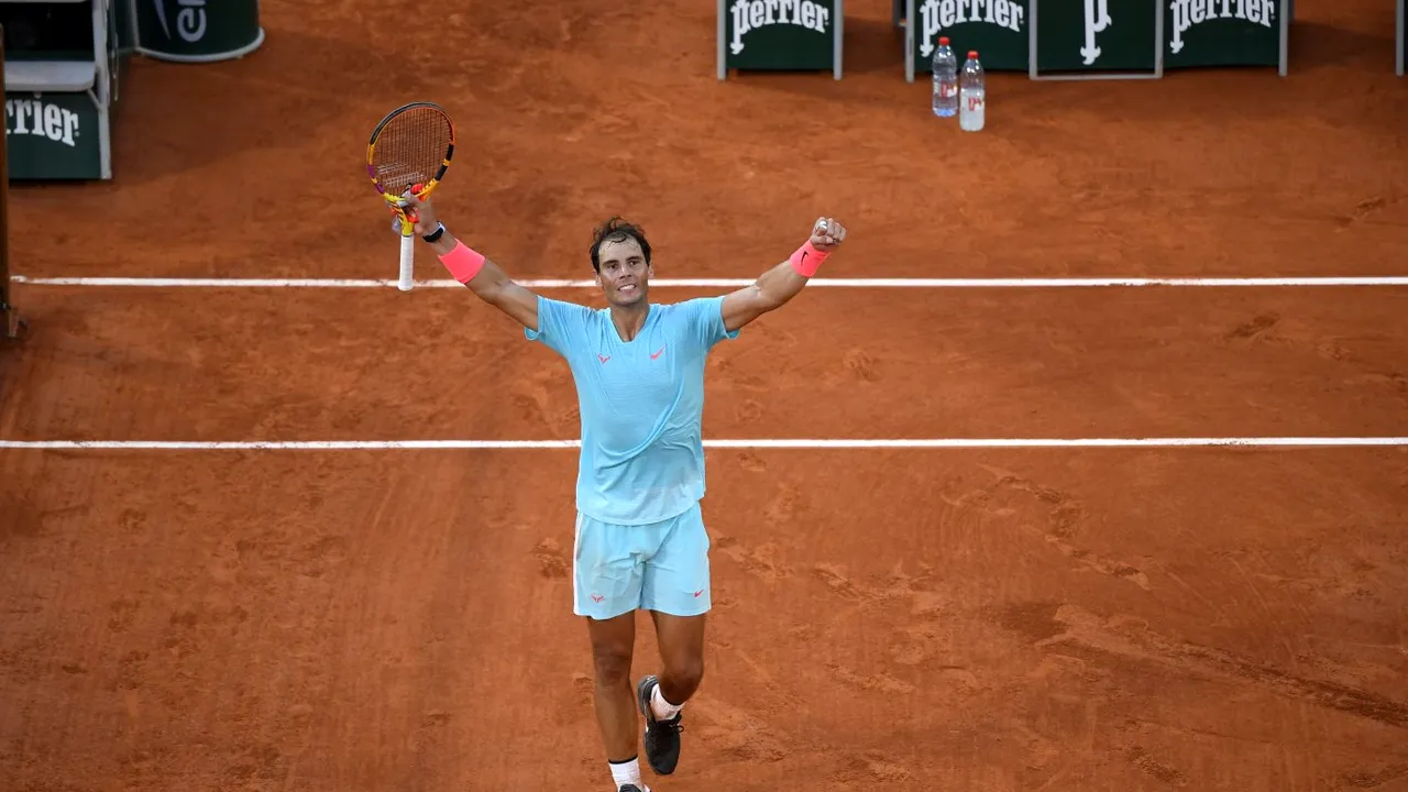 Nadal s-a calificat pentru a 13-a oară în finala de la Roland Garros! Îl poate egala pe Federer la titlurile de Grand Slam câștigate