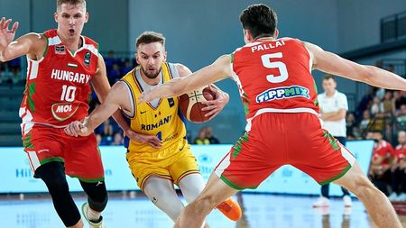 România a spulberat Ungaria la baschet masculin! Mihai Silvășan e realist: „Trebuie să rămânem cu picioarele pe pământ, încă nu am terminat”
