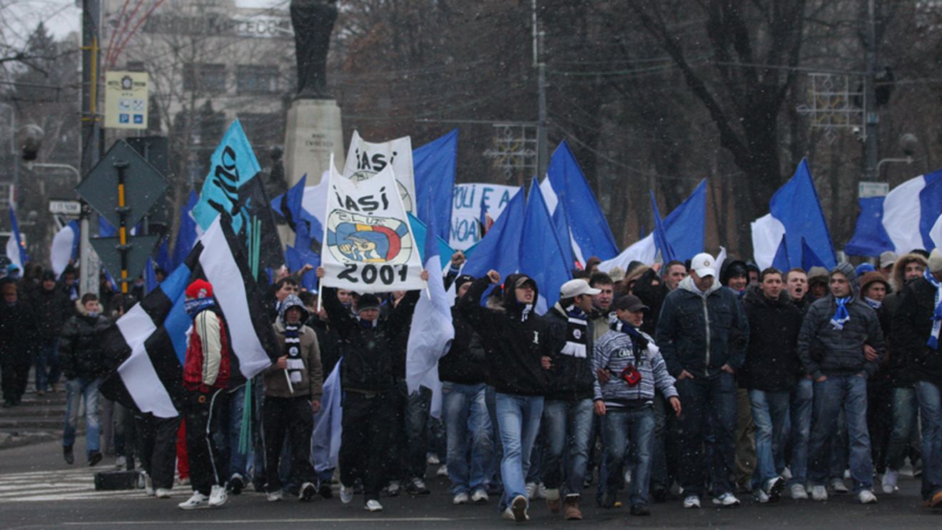 VIDEO** Abuz al Jandarmeriei împotriva fanilor ieșeni