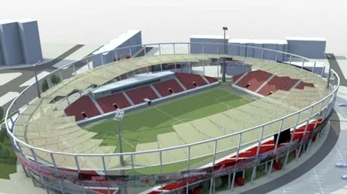 O nouă arenă de 5 stele va fi gata în România, până la finalul lui 2016: „Zilnic, buldozerele lucrează la stadion”