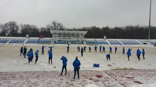 FOTO | Înapoi pe gheață! CSM Poli a reluat antrenamentele în Copou