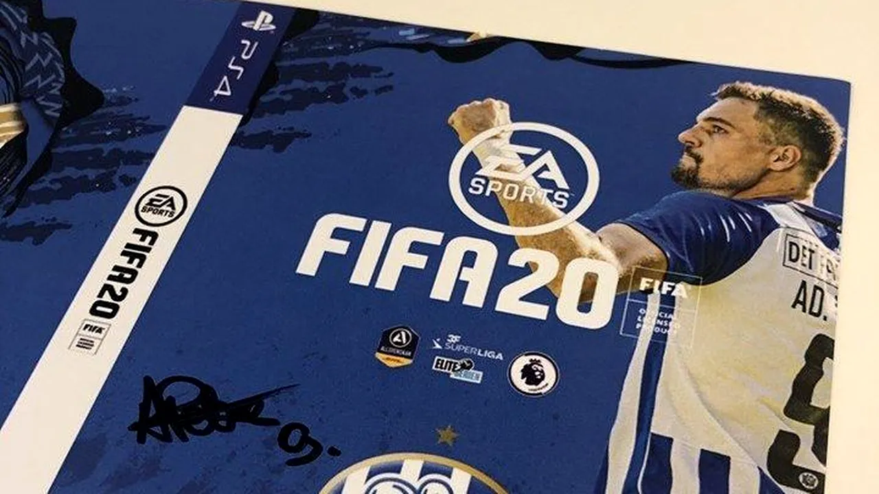 Adrian Petre, pe coperta FIFA 20 în Danemarca! FOTO | Cum a fost posibil