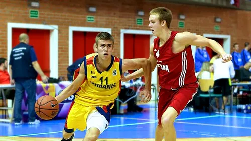 Românii, în optimi la Mondialele U18 de baschet 3x3