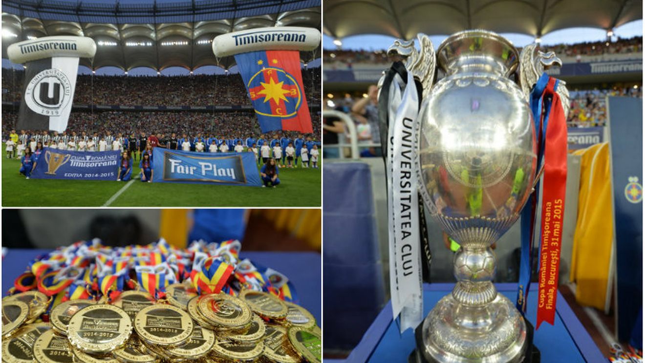 Programul sferturilor Cupei României: Viitorul - Steaua, ACS Poli - ASA Târgu-Mureș, Dinamo - Astra, CSMS Iași - CFR Cluj