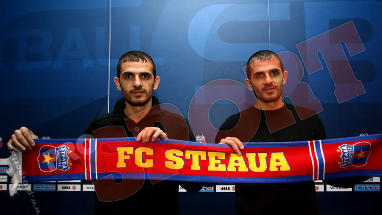 FOTO** Frații Karamyan au semnat cu Steaua! 