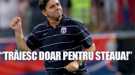 "Am renunțat la bani mulți, ca să antrenez din nou Steaua!"