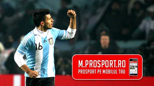 VIDEO**  Aguero a salvat Argentina de la umilință cu un gol FABULOS
