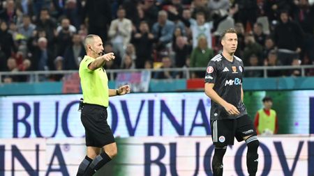 Fază cu scandal în FCSB – Oțelul. Campioana a cerut penalty