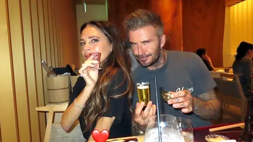 De ce păstrează David Beckham un bilet de tren pe care l-a primit de la Victoria Beckham în urmă cu peste 20 de ani!