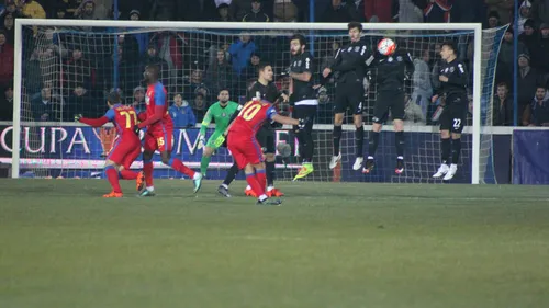 Reghe, al doilea mat la Rege. Steaua bate a doua oară în patru zile la Ovidiu și merge în semifinalele Cupei. Niță, din nou cel mai bun de pe teren. Viitorul - Steaua 0-1