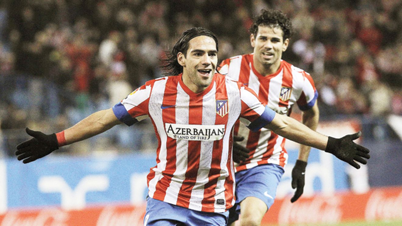 "Manita" a la Falcao!** Columbianul are 16 goluri în 14 meciuri în acest sezon, în campionatul Spaniei