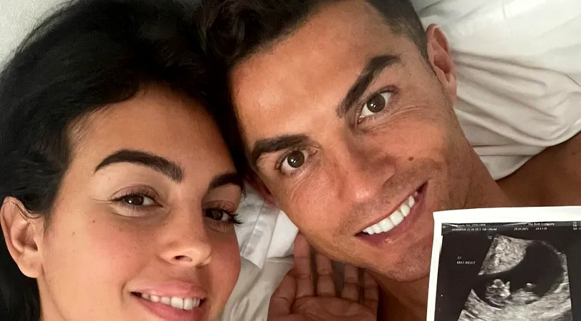 Cristiano Ronaldo, prima fotografie cu fetița sa nou-născută, la două săptămâni după ce fratele ei geamăn a murit: „Dragoste eternă!” | FOTO
