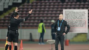 Iordănescu, eliminat pentru un "gest batjocoritor"! Cum e explicată decizia lui Balaj în raportul de joc. Ce s-a întâmplat după golul lui Hora