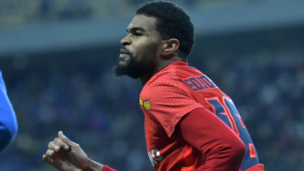 Malcom Edjouma, următoarea lovitură a lui Gigi Becali la FCSB! Italienii dau verdictul despre „dispariția” fotbalistului
