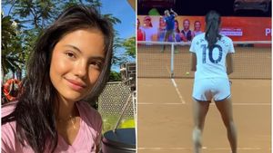 Asta da surpriză! În tricoul cărei echipe de fotbal a apărut Emma Răducanu la turneul de la Stuttgart, cu numele ei imprimat pe spate | FOTO