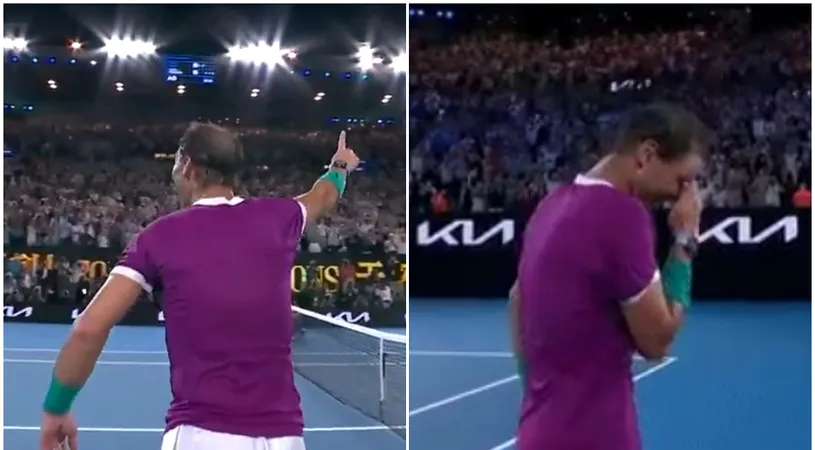 Rafael Nadal, ce descătușare după finala istorică de la Australian Open! Bucurie fără margini și gesturi savuroase ale campionului spaniol | VIDEO