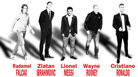 Rooney, în "ceafa" lui Ronaldo! În ce top i-a depășit englezul pe Messi, Ibrahimovic și Falcao