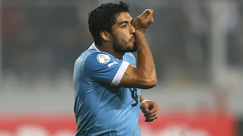 Luis Suarez face parte din lotul de 23 de jucători al Uruguayului pentru CM