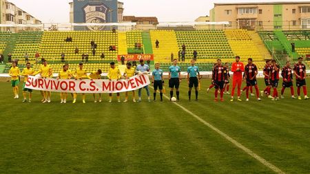 Început de sfârșit pentru CS Mioveni! Este neprogramată în Liga 2 pentru meciul cu FCU Craiova. Patru jucători, declarați liberi de contract