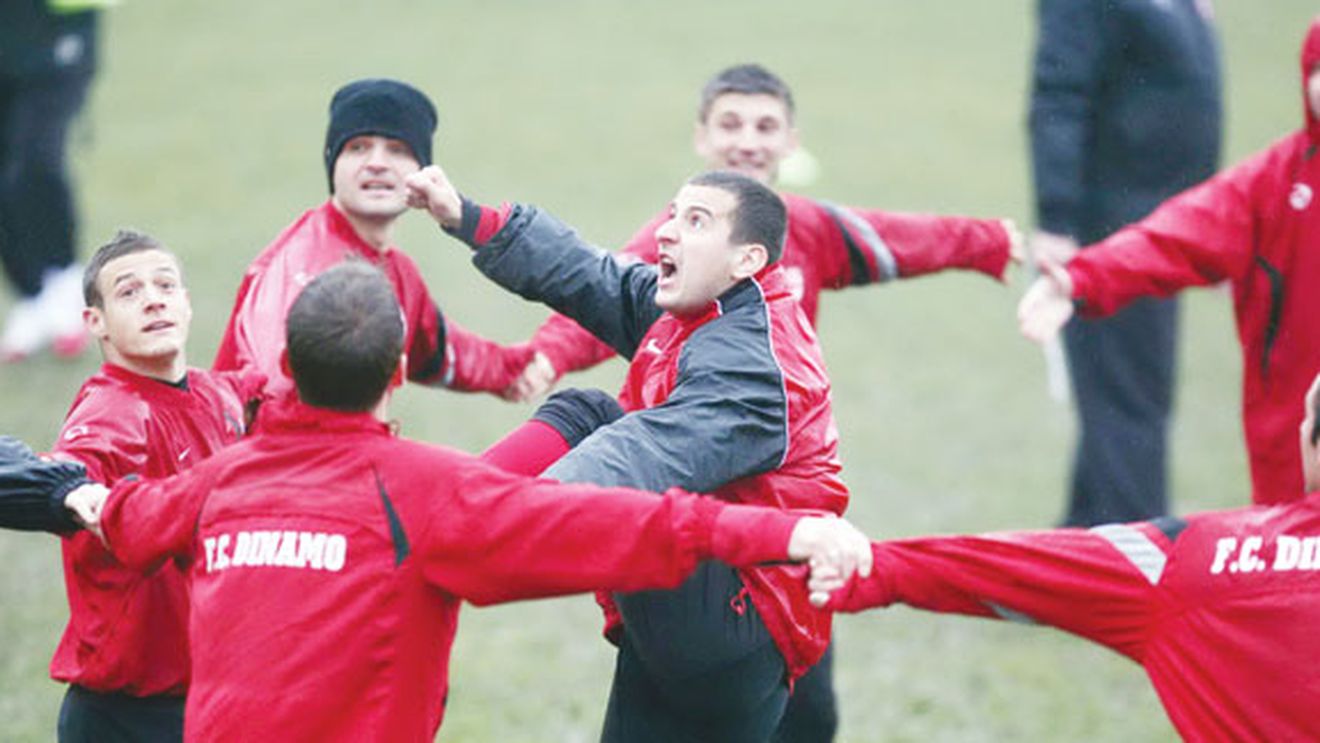 "Câinii" s-au distrat copios** la ședința de pregătire de ieri!