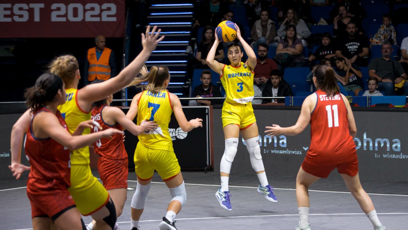 România, două meciuri dramatice în prima zi a Mondialelor de baschet 3x3 tineret. Spectacolul continuă la circ toată săptămâna!