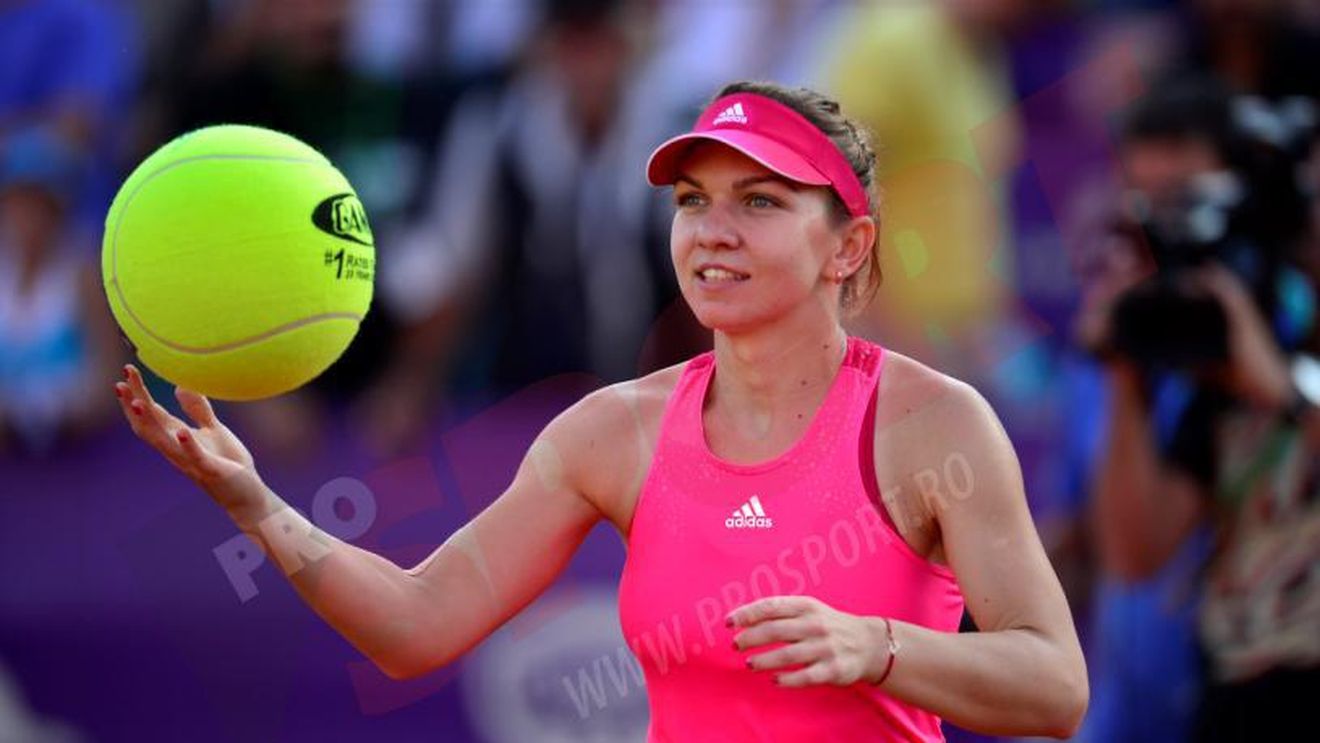 Simona Halep a inaugurat terenurile de tenis de la Liceul Teoretic Traian din București