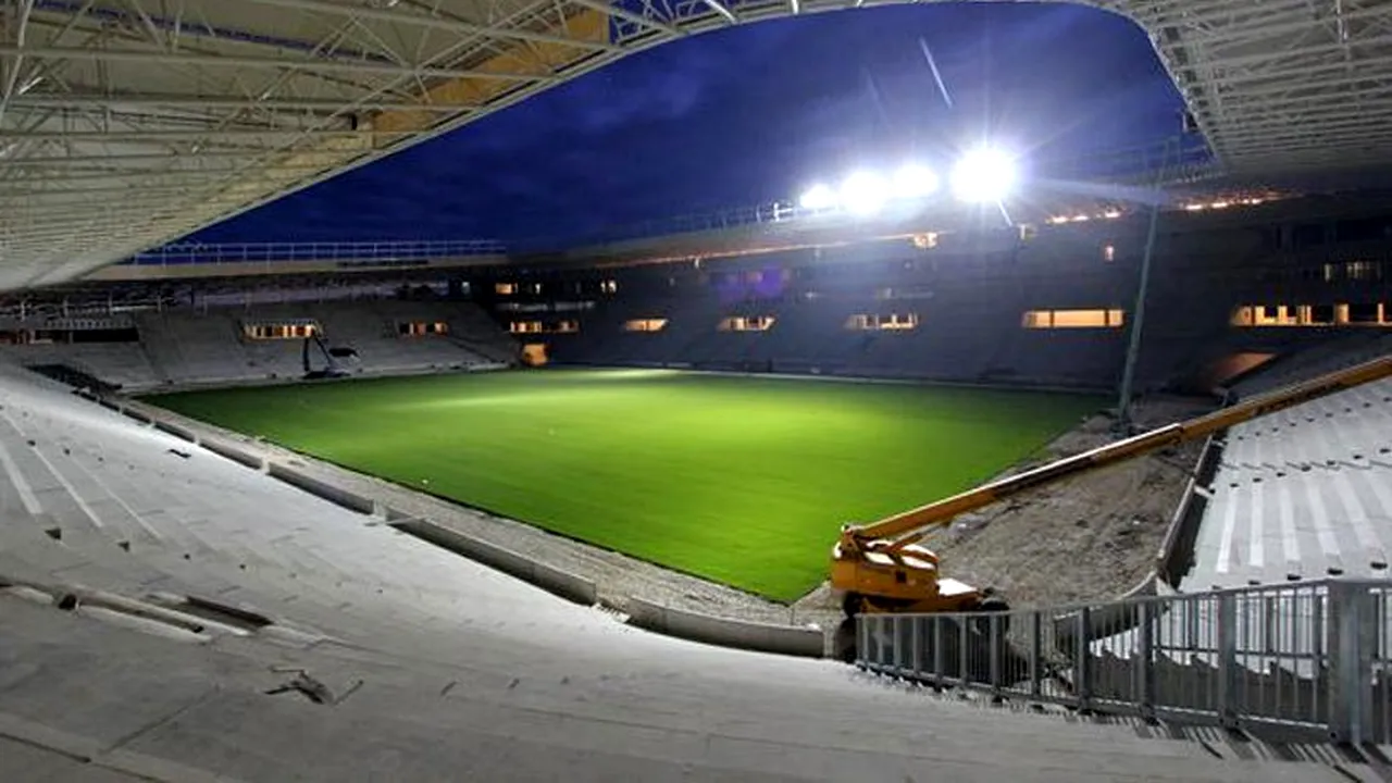 FOTO: Aici s-ar putea juca partida Ungaria - România, din preliminariile Euro 2016. Maghiarii fac un nou stadion la Debrecen