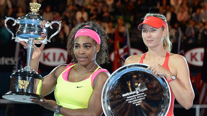 Șarapova, după finala pierdută la Australian Open: "O felicit pe Serena, este o onoare să joc împotriva ei"