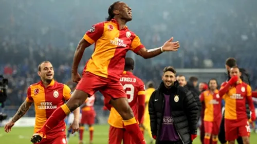 Galata, aproape de încă o lovitură de proporții în acest an!** Un star din Anglia vine lângă Drogba și Sneijder