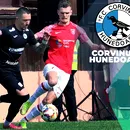 Corvinul – CSC Șelimbăr se joacă ACUM. Un nou gol înscris la Hunedoara. Miza jocului: locul 2 în play-off-ul Ligii 2