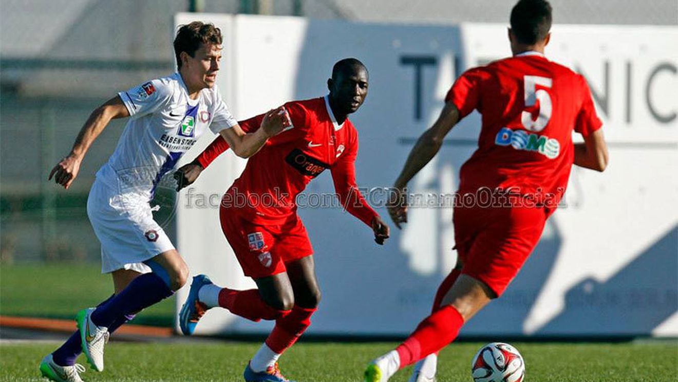 Călcați în picioare. Dinamo a fost învinsă de echipa de tineret a Danemarcei, scor 1-7, într-un meci amical