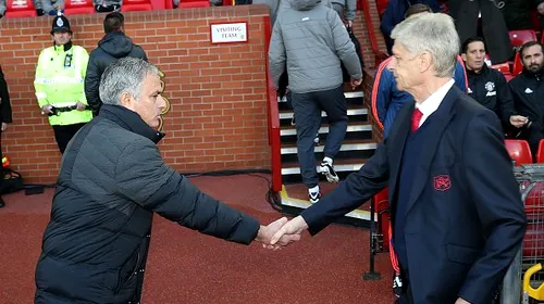 Încă un episod dramatic într-o rivalitate legendară! Mourinho și Wenger, egali în primul Manchester – Arsenal ca adversari. Schimbările francezului au adus un punct nesperat