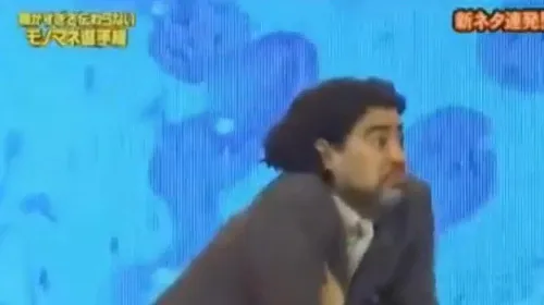 Maradona made in Japan! VIDEO SPECTACOL** Vezi cum este imitat El Pibe D’Oro