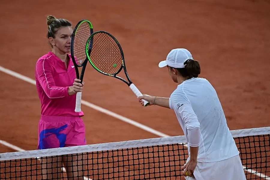 simona halep Iga Swiatek Roland Garros