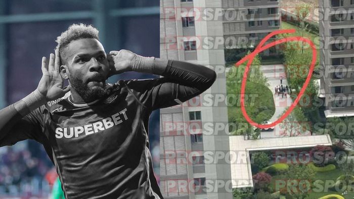 A apărut prima imagine de la locul unde ar fi căzut Aaron Boupendza! Fotografia care circulă în China