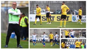 FC Brașov, răpusă și de Unirea Dej pe Tineretului, are înfrângeri pe linie acasă în acest an. Călin Moldovan, adus la disperare: ”Suntem blestemați, e clar! E vorba și de ghinion și de energii negative!”