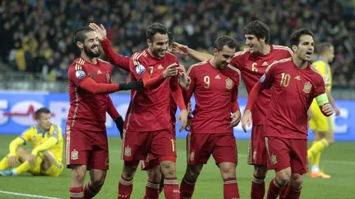 10 fotbaliști din naționala Spaniei au fost supuși unui control antidoping